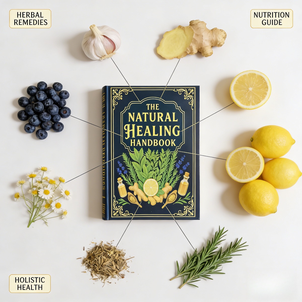 The Natural Healing Handbook E - đánh giá và giá Herbal Wellness Guide