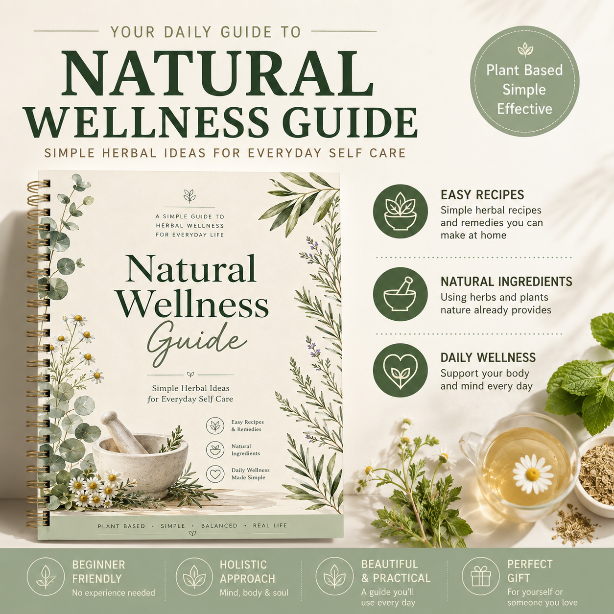 Natural Herbal Healing Guide B - đánh giá và giá Herbal Wellness Guide