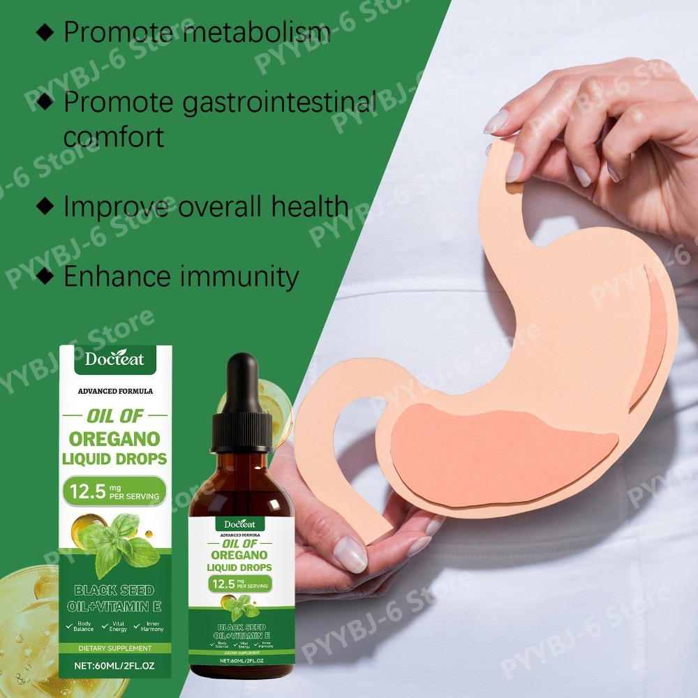 Oregano Oil Liquid Drops 60ml  - đánh giá và giá Herbal Wellness For You